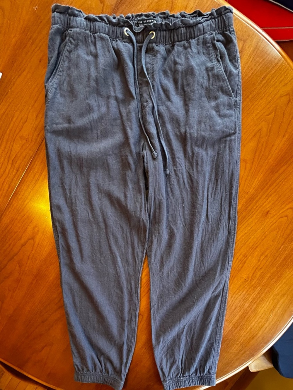 Social Standard by Sanctuary Women’s Solstice Linen Rayon Blend XL Jogger Pants
